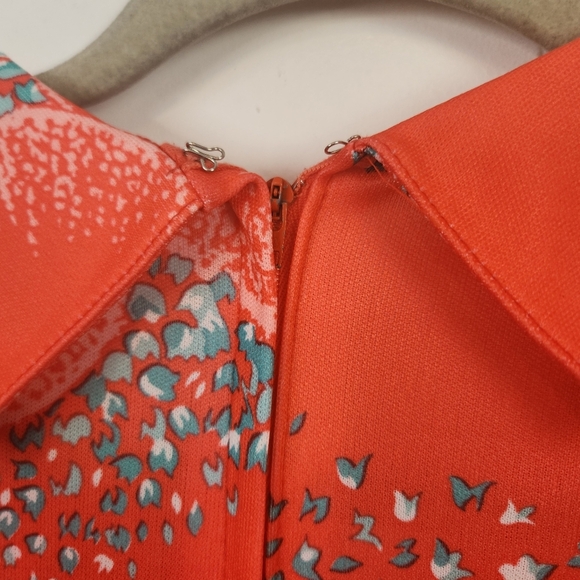 Vintage 1960's SEARS House Dress Hostess Midi A-Line Dress Women's Size Large - Picture 8 of 13